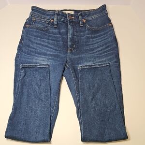 Madewell Curvy High-rise Skinny Sz 28